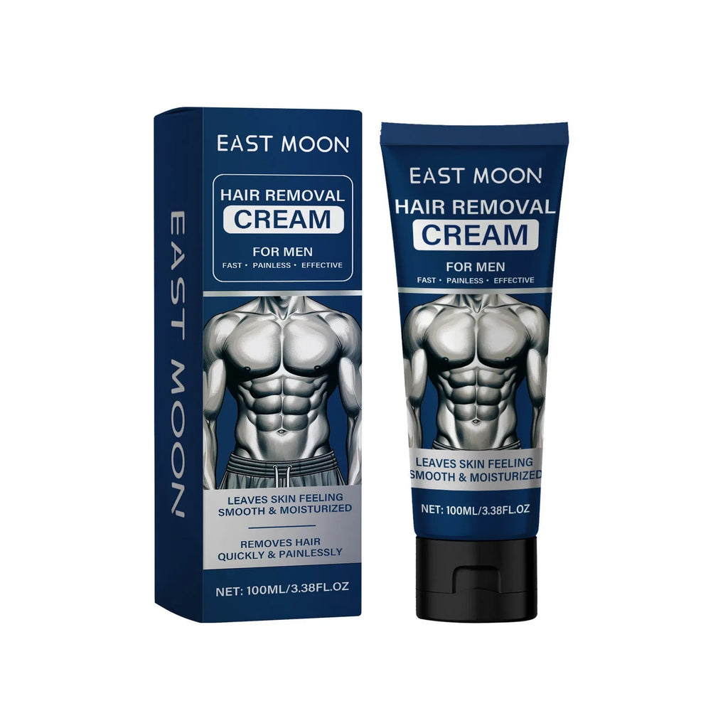 100ml tube of men's hair removal cream for beard, armpit, hand and leg hair