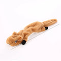 Pet dog plush anti biting molars tooth cleaning animal modeling toy in grey colour