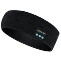 Bluetooth 5.4 sports headband with integrated eye mask and music scarf in black, dark grey, and grey-white colours