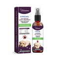 100ml bottle of pet pest spray for flea and tick control with fipronil and plant extracts.