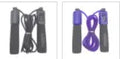 Adjustable 3 metre skipping rope with sponge grip handles in multiple colour options