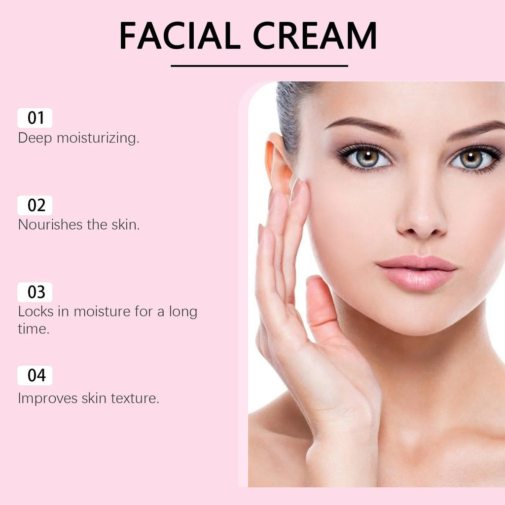 Sakura Butter Cream moisturising face cream in 5.7cm cube jar with 100g content