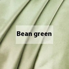 Double-sided silk duvet cover in solid colours with plain weave construction