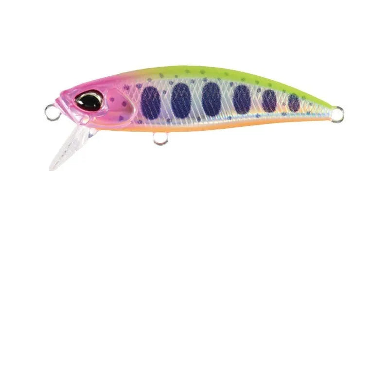Japanese submerged mino fishing lure 48mm length for mandarin fish and snakehead in multiple colour options