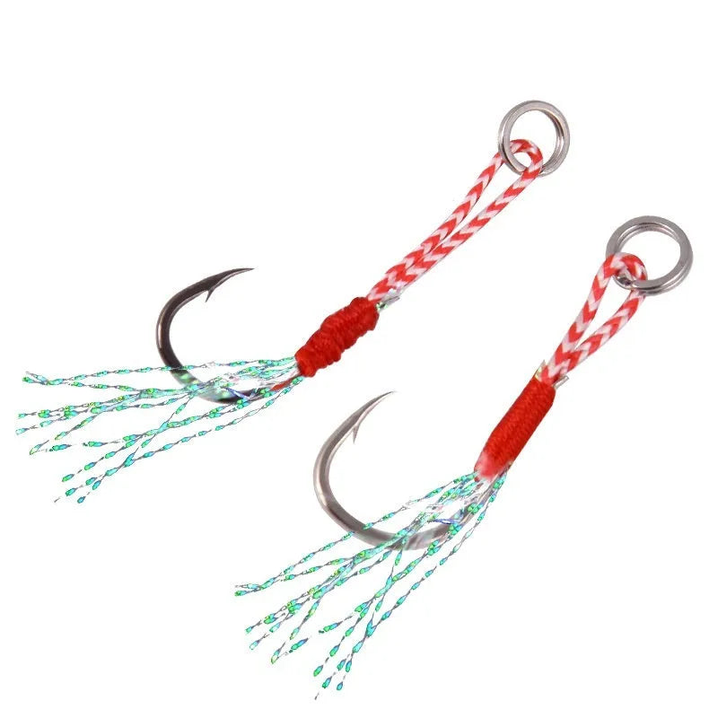 Bright wire iron plate sea fishing hook in six sizes from No. 9 to No. 14 for boat fishing