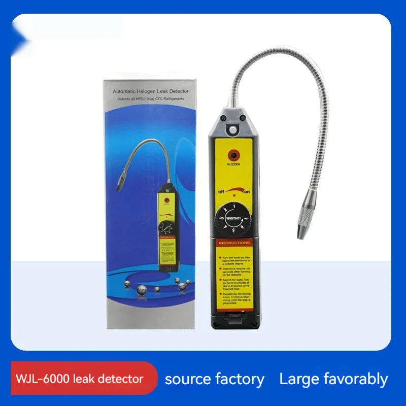 WJL-6000 electronic halogen car refrigerant leak detector with extended probe