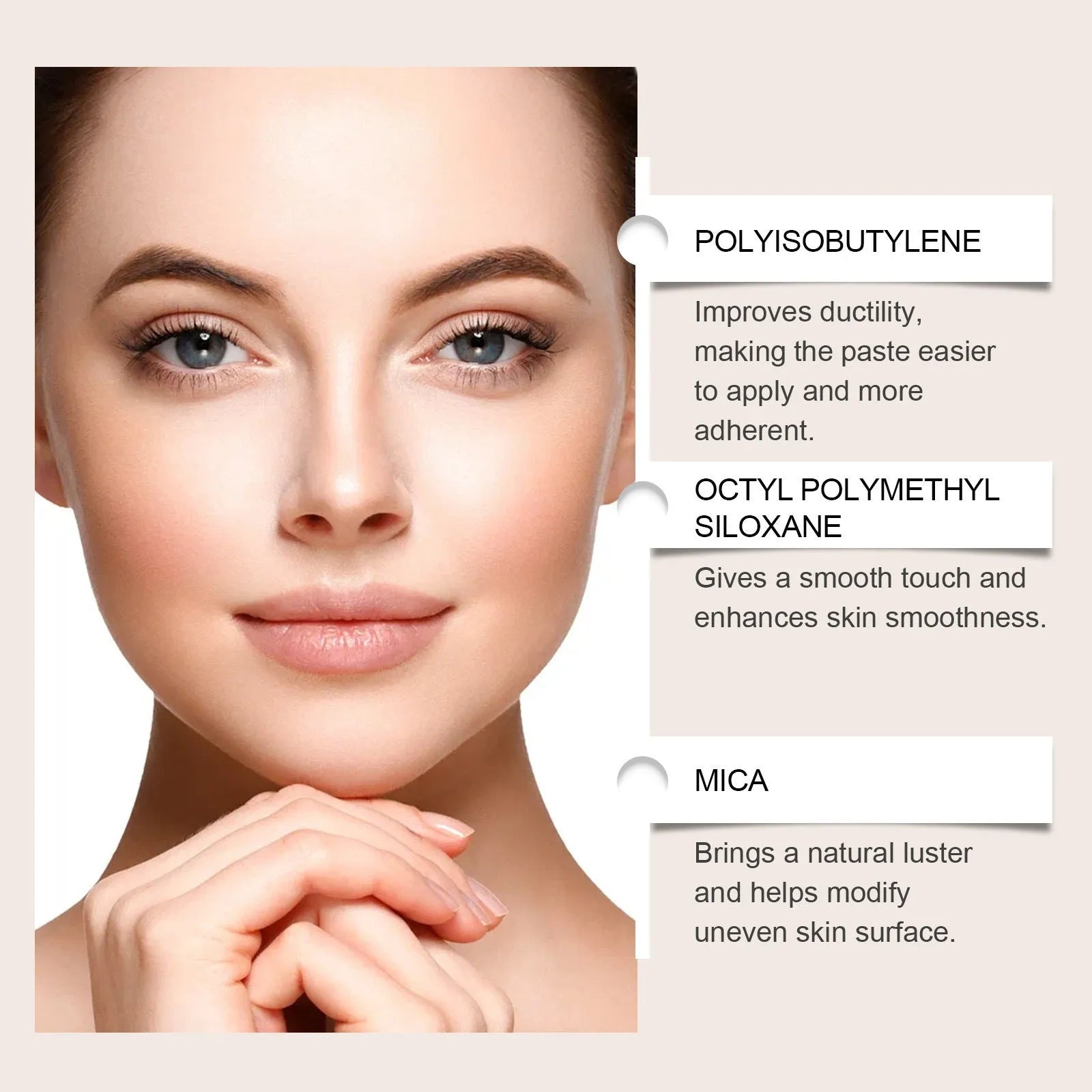Dual-ended 2-in-1 highlighter and repair makeup pencil for eyebrows and contouring.