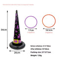 PVC inflatable Halloween throwing toy with octopus design for ghost festival games