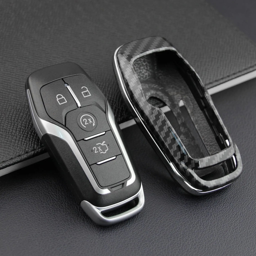 A plastic protective shell for a car remote key fob, shown in a single shell style.