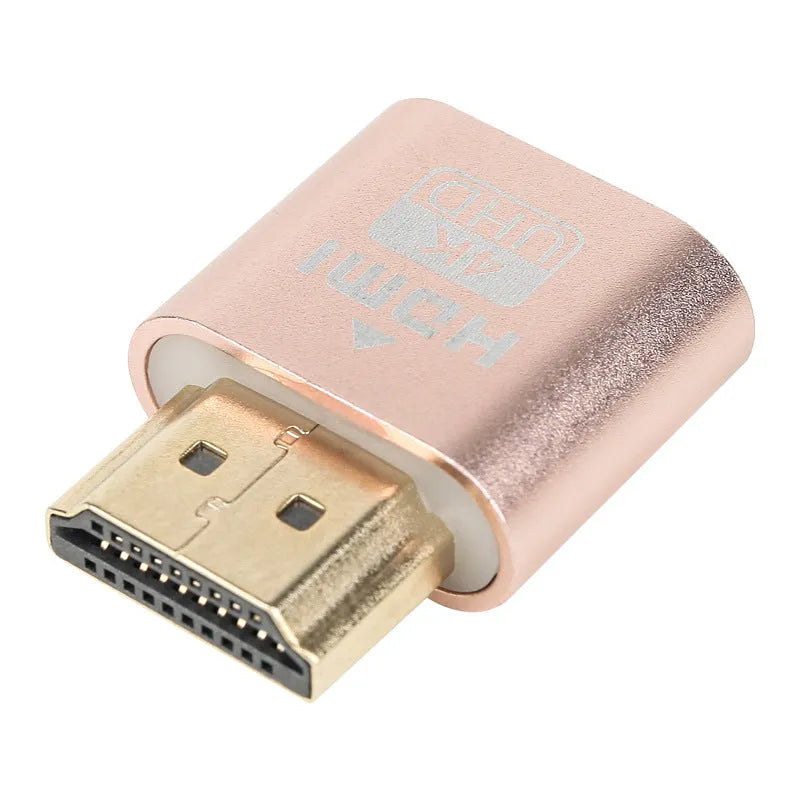 26.5mm HDMI graphics card virtual display dummy plug adapter in multiple colour options