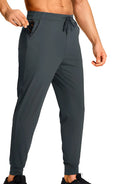 Men's loose casual trousers in solid colour available in multiple sizes