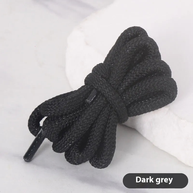 Oval shoelace adapter rope showing 1.0cm width and multiple colour options including black, pink, and lake blue