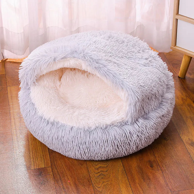 Waterproof cloth dog kennel with semi-surrounded warm room design in multiple colour options