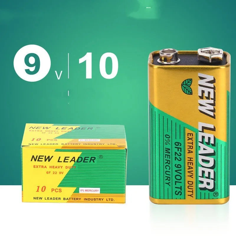 A single Xinlida brand 9V alkaline battery with 6F22 model and 200mAh capacity label.