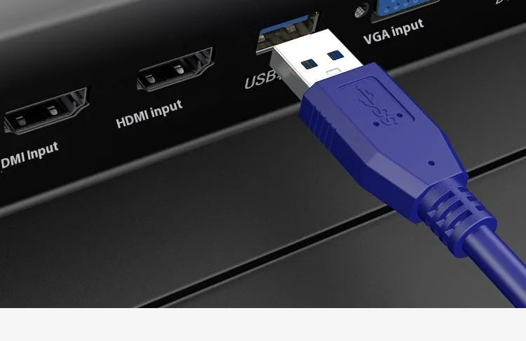 USB 3.0 A male to A male data cable for external hard drive enclosures on a white background.