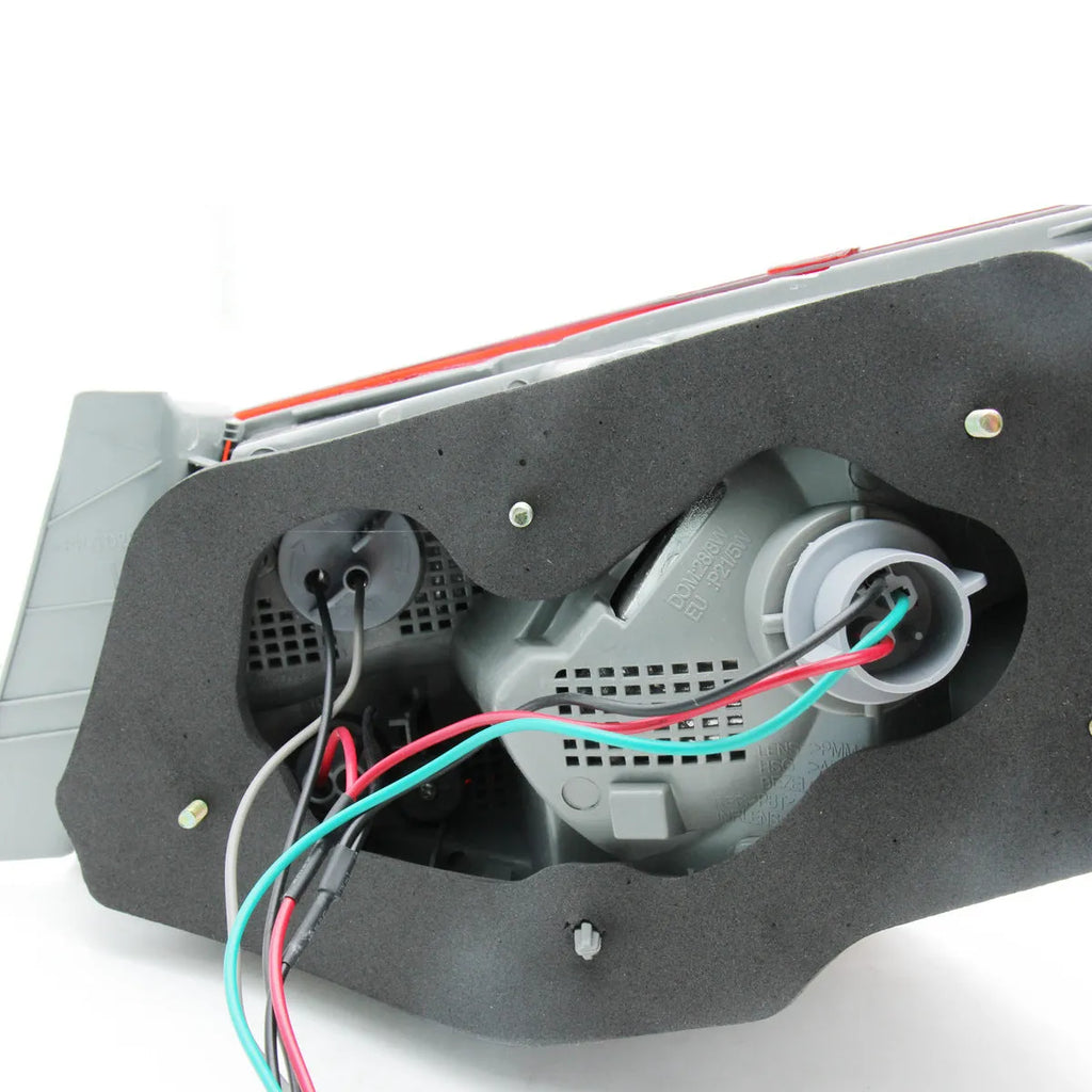 Hyundai Sonata 2011-2014 outer tail light assembly replacement unit in red.
