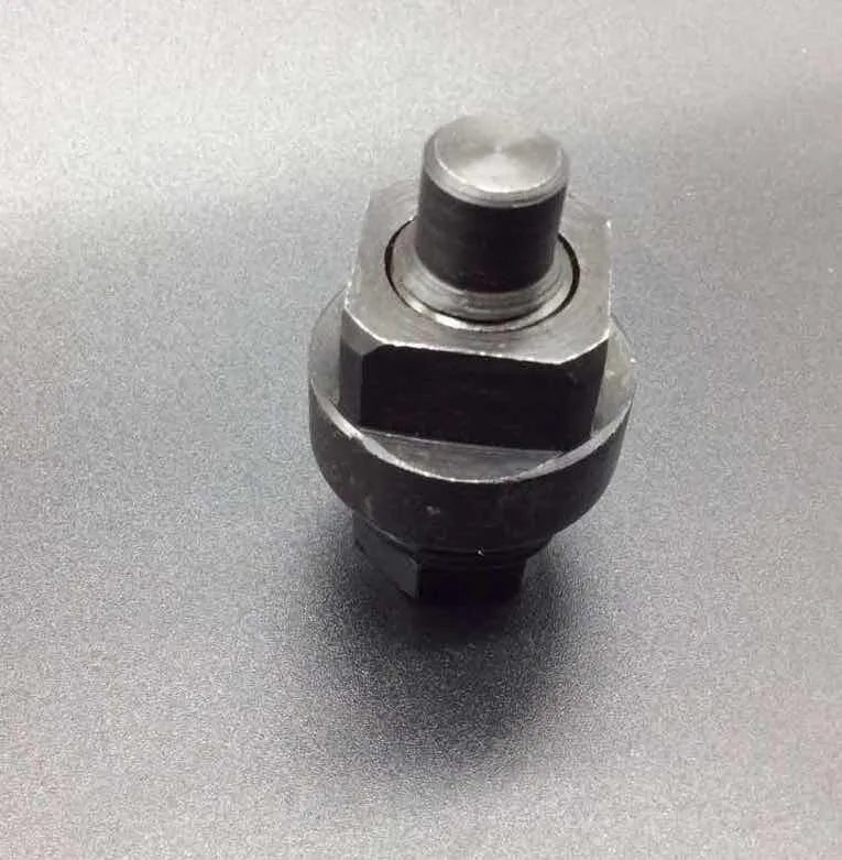 Aodi T40058 crankshaft rotating sleeve and adapter tool for Audi engine timing service.
