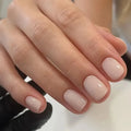 Solid colour MY119 plastic nail art set in cute style for ladies DIY manicures.