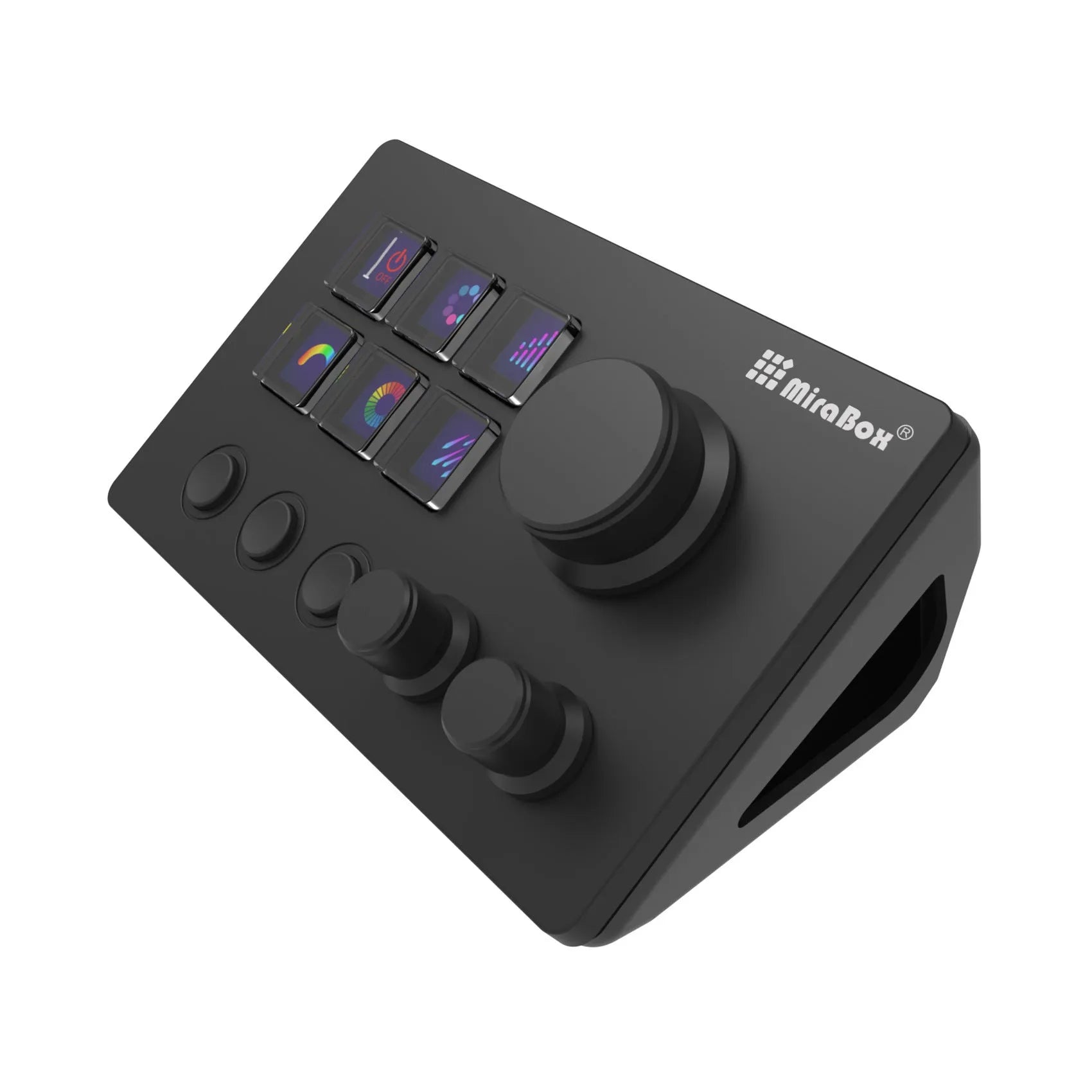 Visual Keyboard N3 black silicone USB numeric keypad with compact design