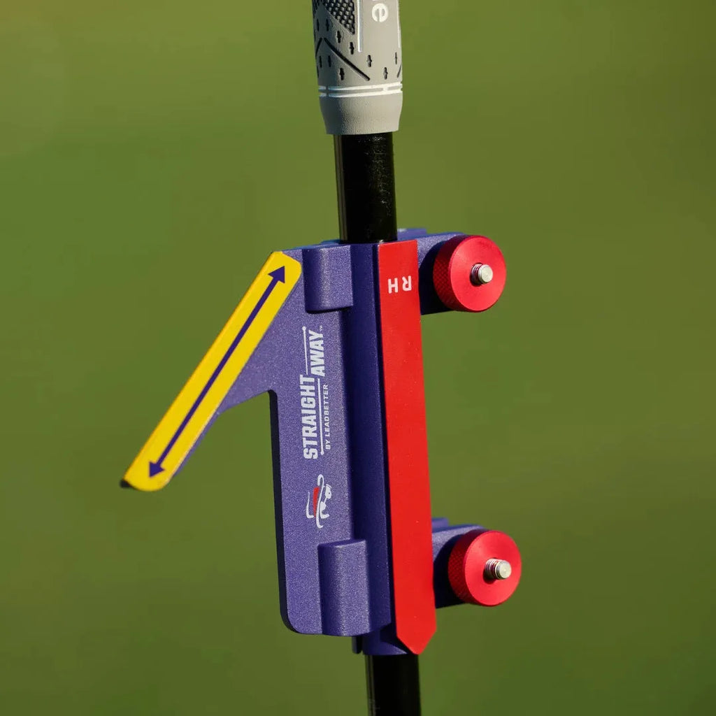 Plastic golf swing plane trainer for swing path practice and correction