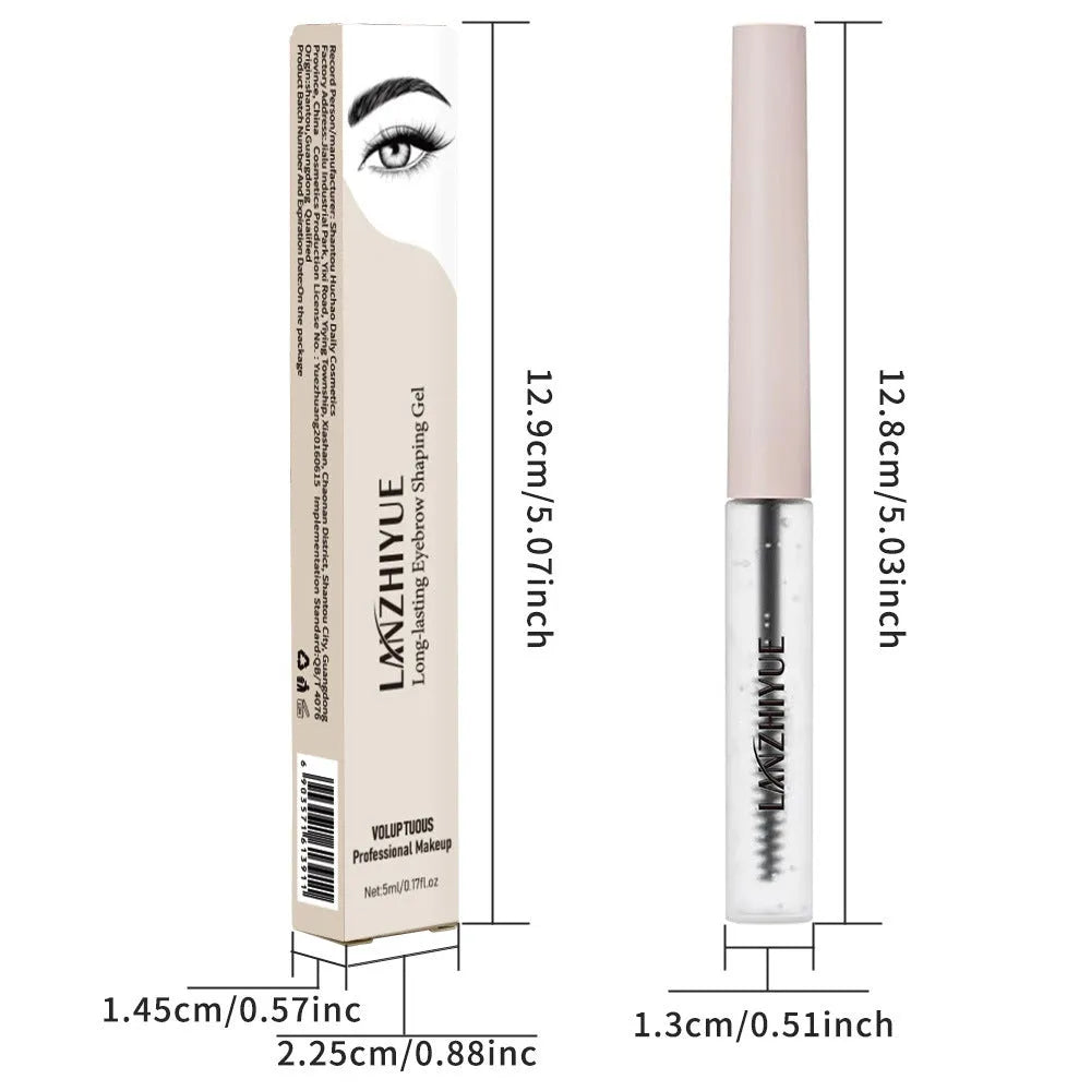 White eyelash growth liquid for thicker repair and longer natural lashes in standard specifications