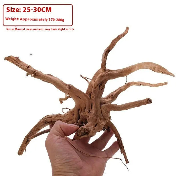 Xiaoqi Root natural wood ornament for aquarium decoration in various sizes