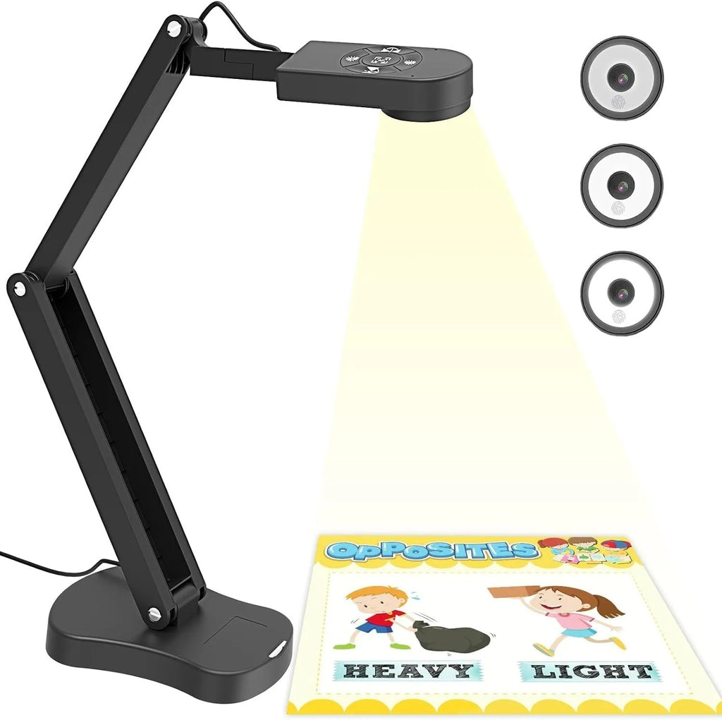 8MP USB webcam with built-in microphone for computer video calls and streaming