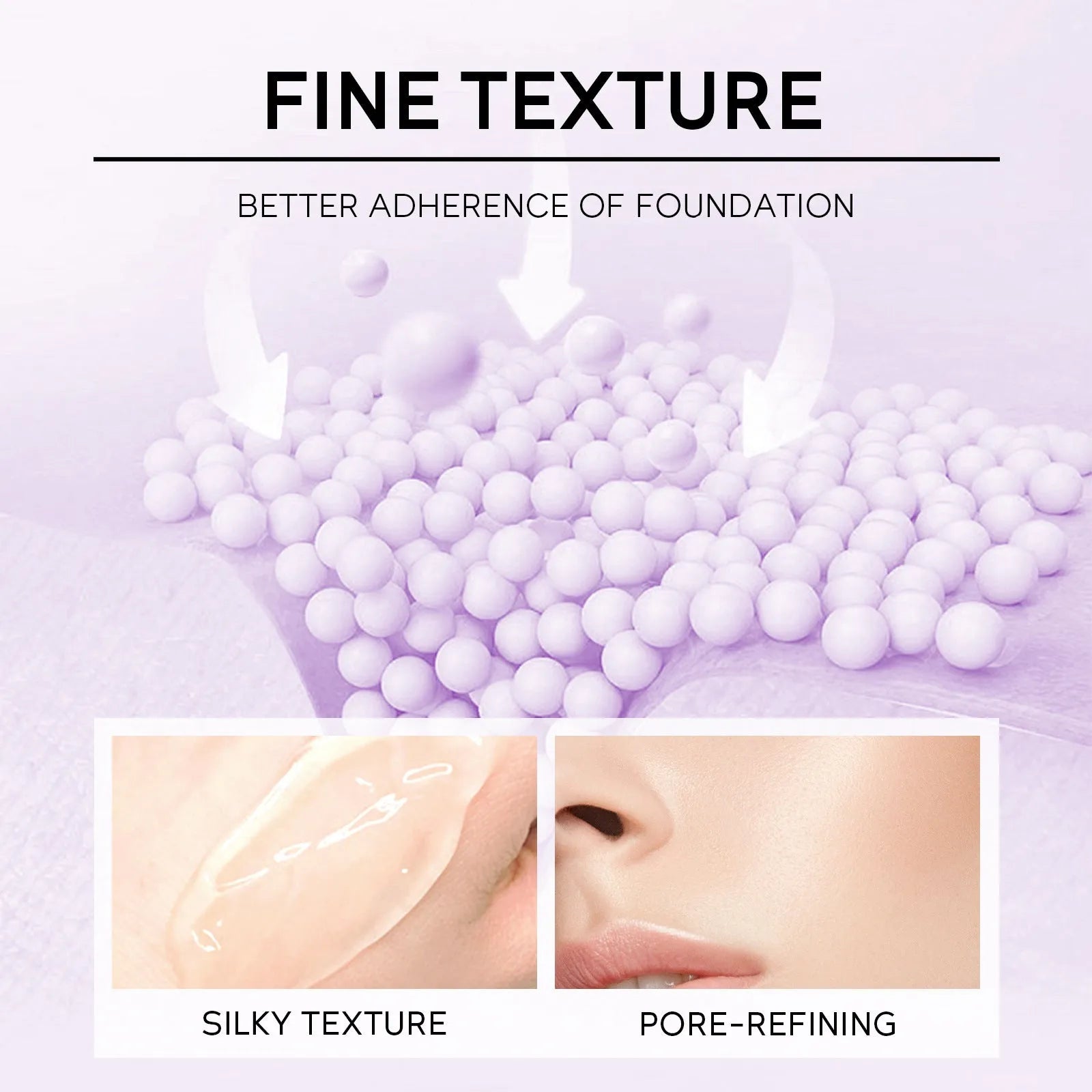 30g moisturising colour-correcting makeup primer in purple, pink and green shades
