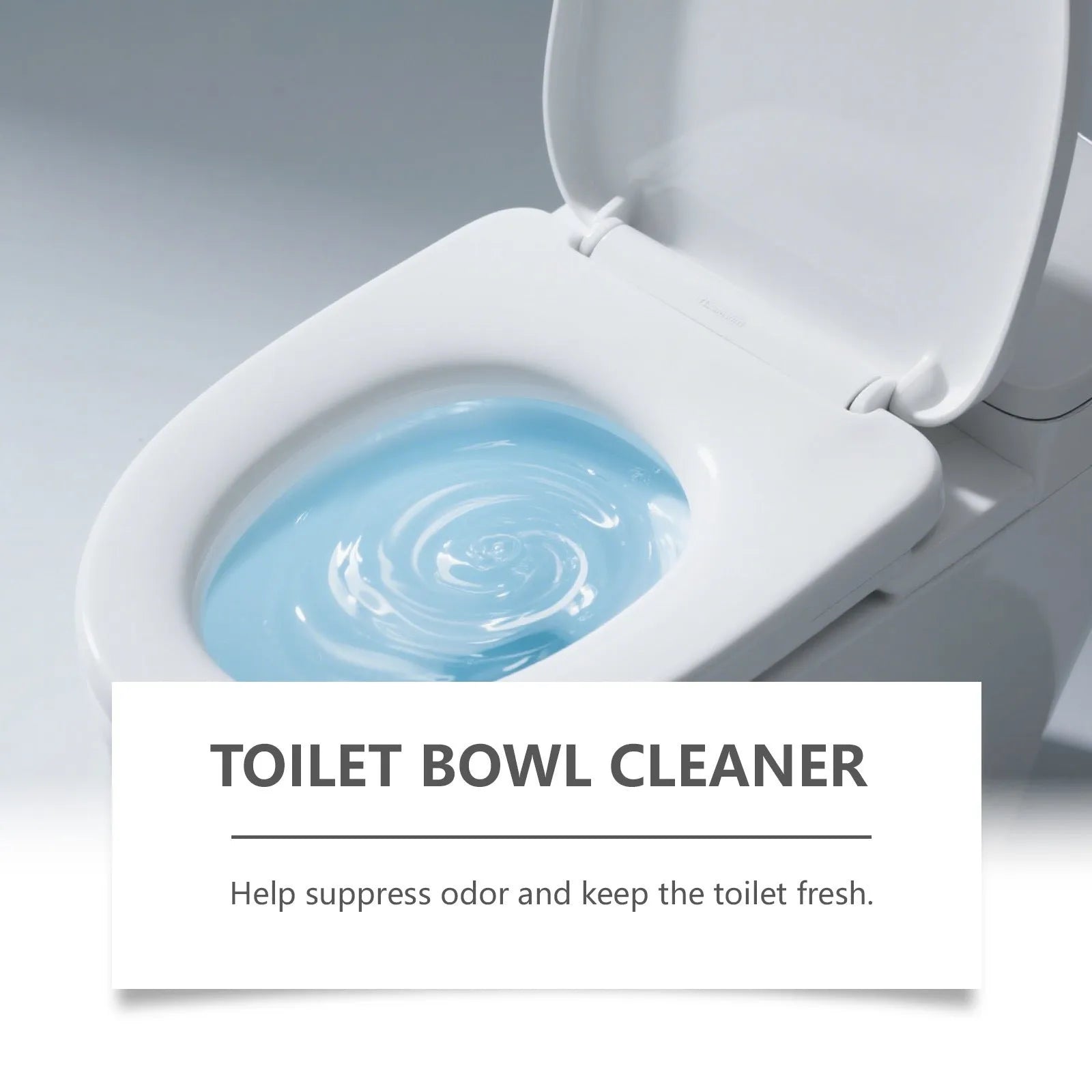 Toilet cleaning powder multipack showing four individual 30g sachets, 120g total.