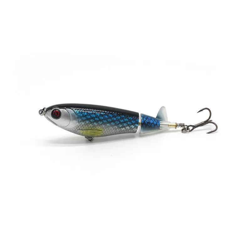 7.5cm long bionic fishing lure for predator species like perch and pike.