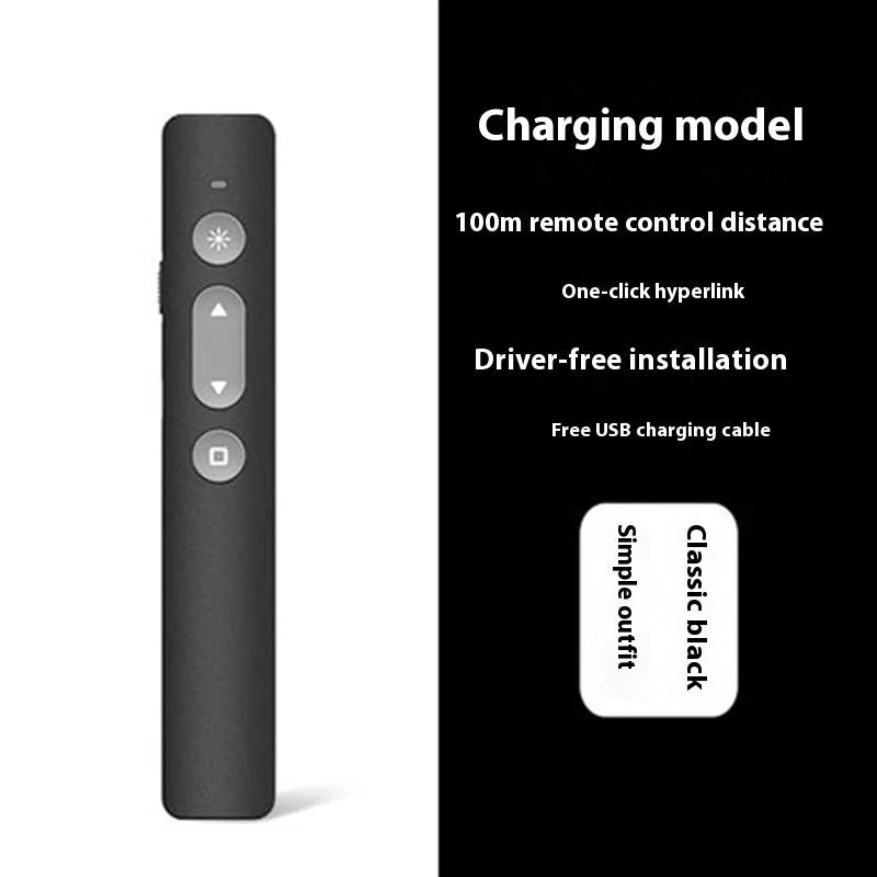 Whiteboard remote control pen PPT flip multimedia body in black white or pink for B1 B3 B6 models
