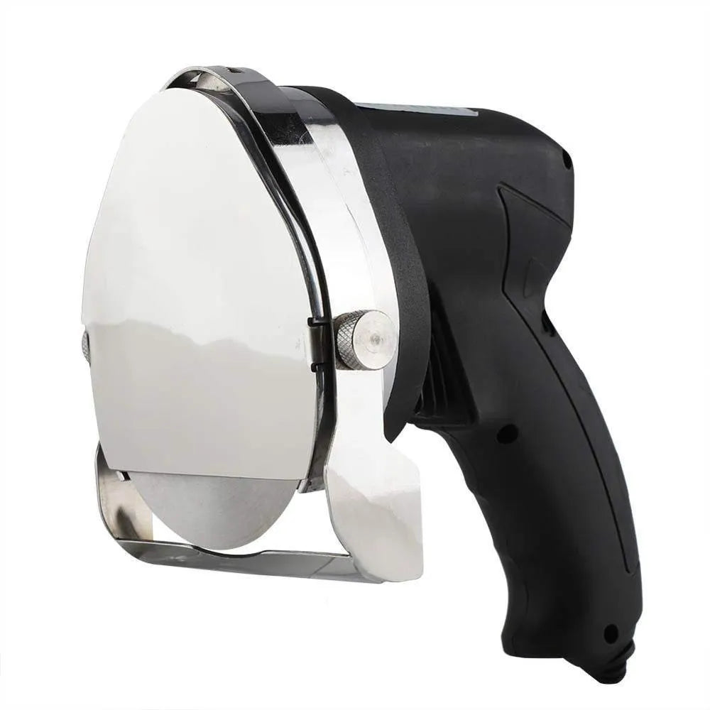 KS-100E black electric meat cleaver with adjustable thickness for turkey and meat processing