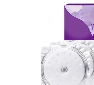 Body tightening breast enhancement mask featuring specialised adhesive chest patches for cosmetic breast enhancement treatment