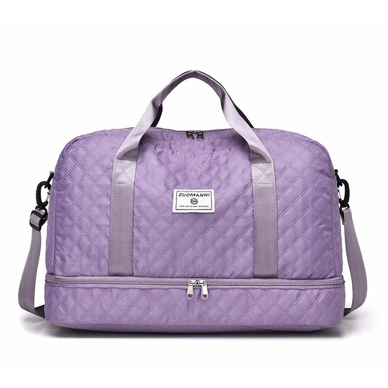 Oxford cloth travel bag in multiple colours with 36-55 litre capacity for leisure travel