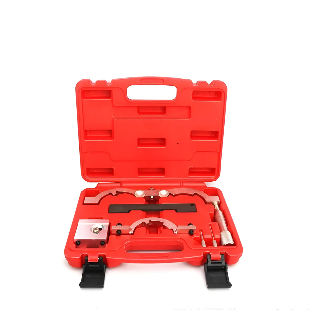 Red chrome-vanadium steel timing tool kit for Opel 1.4 Oncla LUJ engines