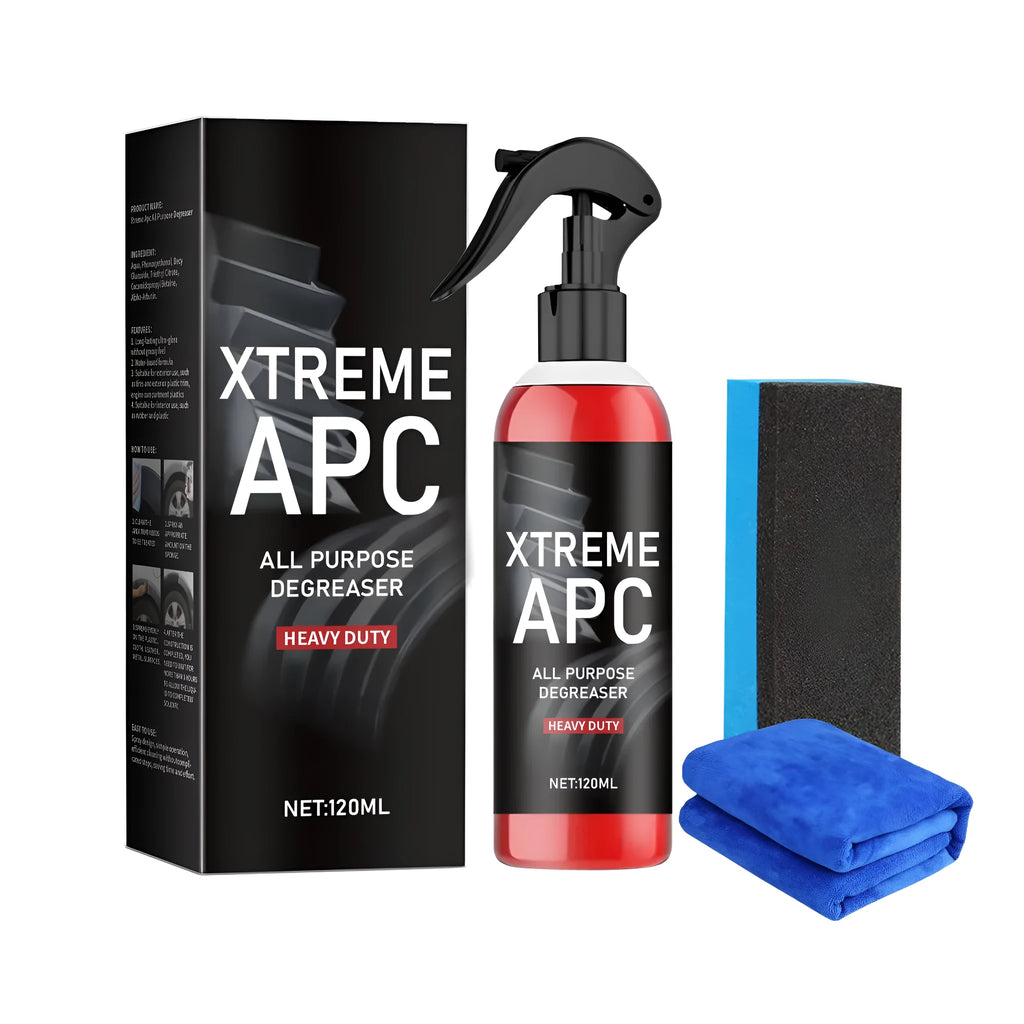 Car paint cleaning crystal coating 120ml bottle with sponge and towel set for automotive detergent