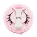 Set of five reusable waterproof false eyelashes in natural thick styles LZ03 LZ04 LZ05 LZ08 LZ14