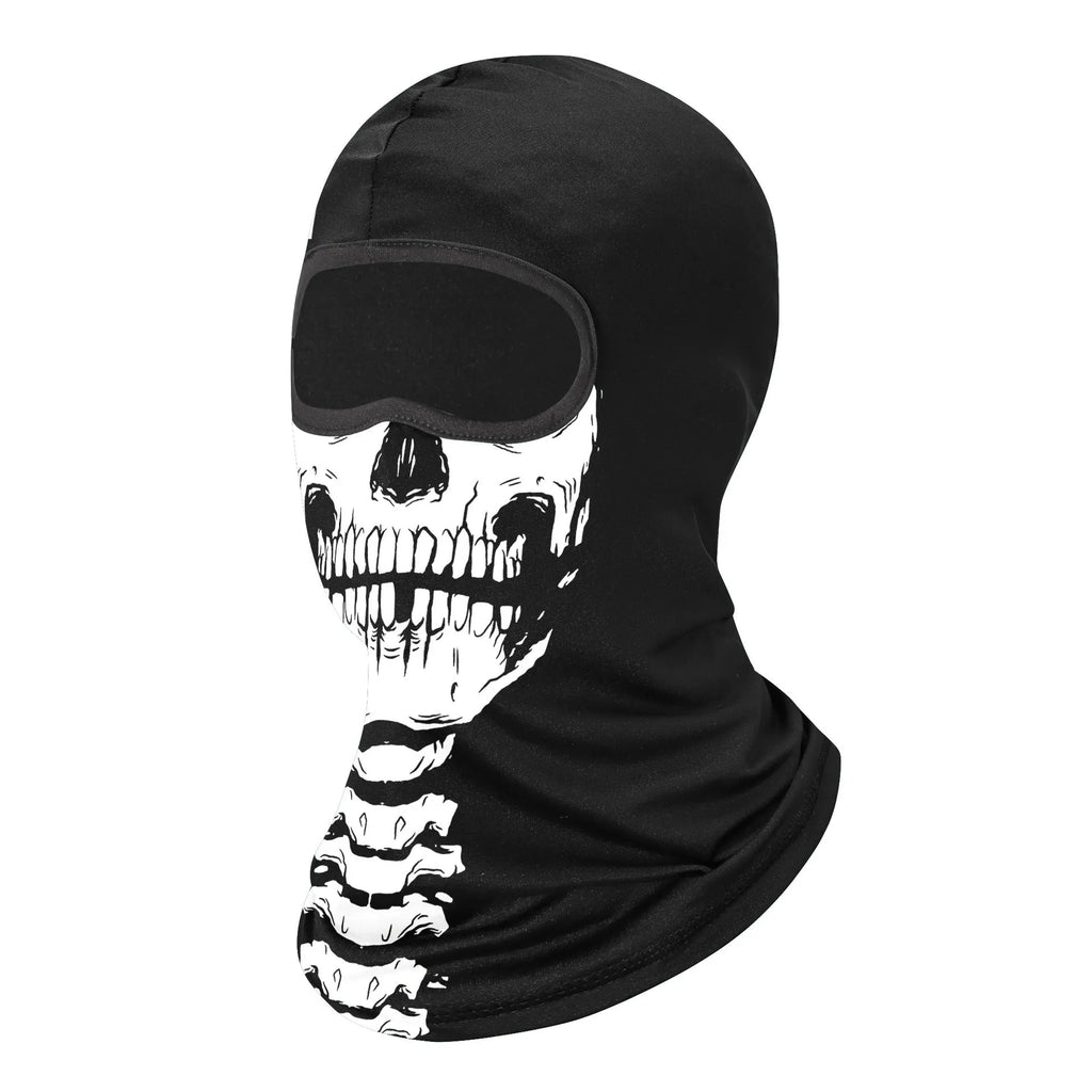 Motorcycle skull ice silk windproof sunscreen face mask in NK colour option