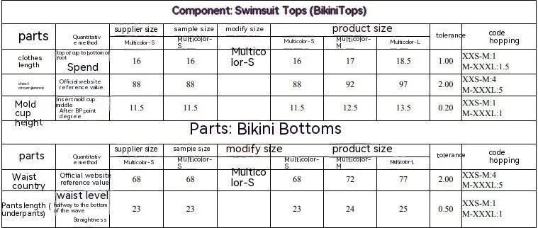 Women's printing separated bikini set with tube top and briefs in polyester swimwear