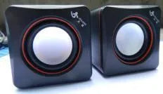 Black square USB desktop speaker for 700B computer model