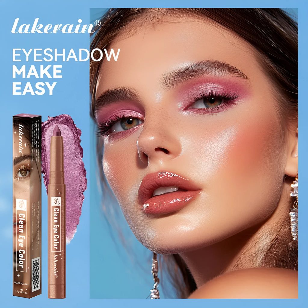 Makeup highlight stick and eye shadow stick in 12 colour shade options, universal skin type