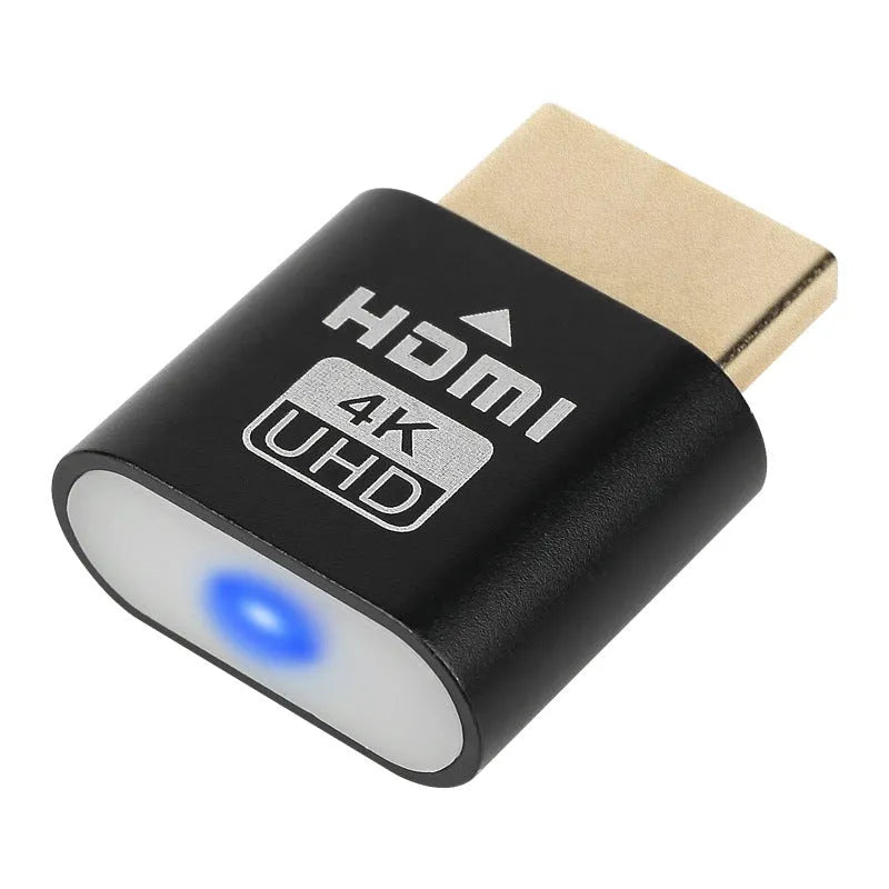 26.5mm HDMI graphics card virtual display dummy plug adapter in multiple colour options