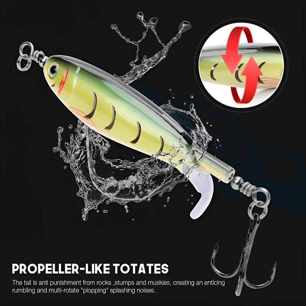 7.5cm long bionic fishing lure for predator species like perch and pike.