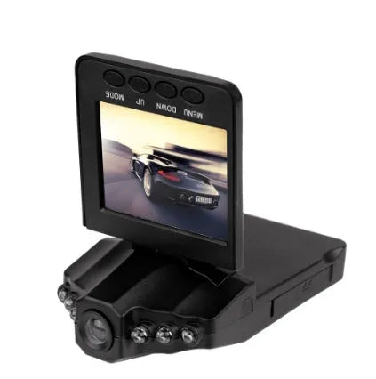 H198 HD six-light infrared night vision car DVR recorder with 2.4-inch screen