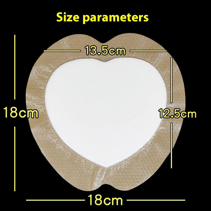 Large skin colour silicone gel bedsore sticker for pressure relief medical dressing