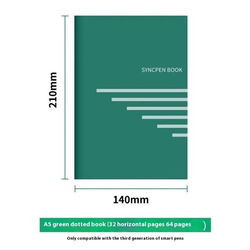 Loose spiral notebook refill pack showing Zodiac Forest Paper pages, ballpoint, pencil and plastic refills with metal cores