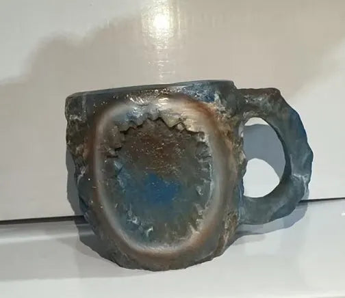 400ml mineral crystal resin coffee mug with handle in various colour options