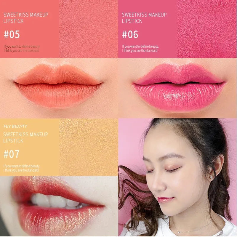 Fey Beauty Cameo Brown nude moisturising lipstick with non-fading formula, 3.8g