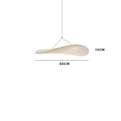 Art silk decorative chandelier ceiling light with multiple diameter options and remote control