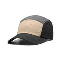 Men's curved brim baseball cap in cotton polyester fabric available in four colours